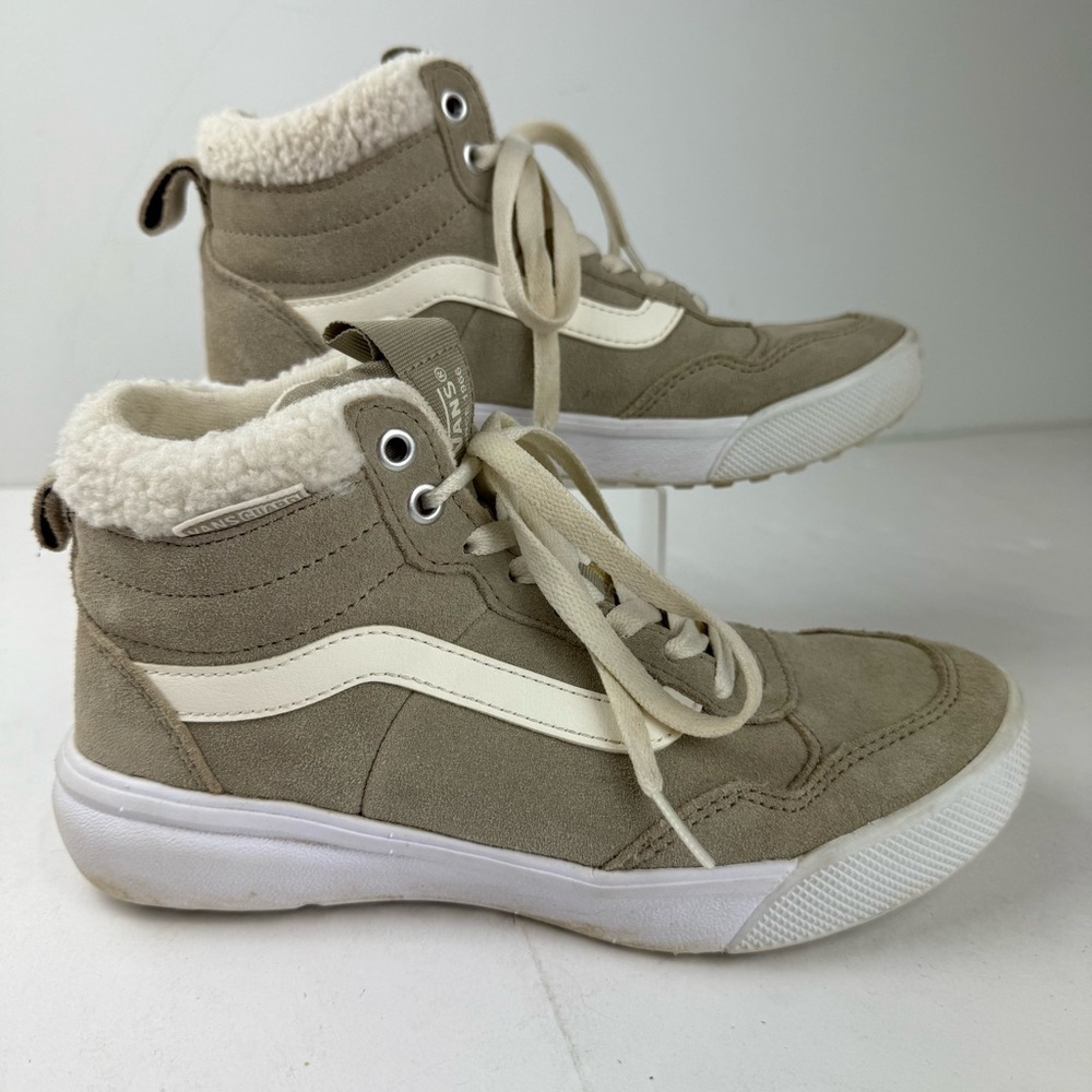 Vans Off the Wall Womens 6.5 Range EXP Vansguard Beige Water Resistant High Top